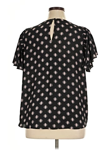 Ann Taylor LOFT Short Sleeve Blouse (view 2)