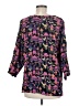 Assorted Brands 100% Rayon Purple 3/4 Sleeve Blouse One size - photo 2