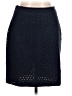 Talbots Solid Blue Casual Skirt Size 10 Petite - photo 1