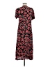 J.G. Hook Floral Black Casual Dress Size M (petite) - photo 2