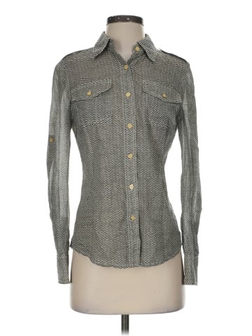 Tory Burch Long Sleeve Button-Down Shirt (view 1)