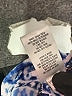 Sandra Darren Print Blue Casual Dress Size 18 - photo 9