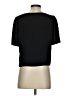 Babaton 100% Polyester Black Short Sleeve Top Size S - photo 2