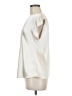 Express 100% Polyester Ivory Short Sleeve Top Size M - photo 5