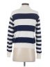 J.Crew Factory Store 100% Cotton Stripes White Pullover Sweater Size S - photo 2