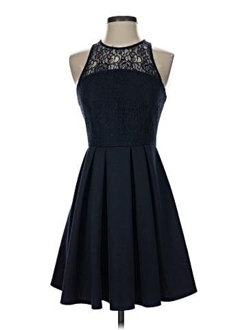 Aqua Cocktail Dress (view 1)