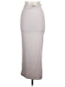 Fashion Gray Ivory Formal Skirt Size L - photo 2