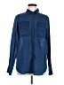 J.Crew Blue Long Sleeve Button-Down Shirt Size 6 (tall) - photo 1