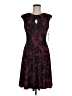Wisp Paisley Burgundy Cocktail Dress Size 6 - photo 1