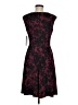 Wisp Paisley Burgundy Cocktail Dress Size 6 - photo 2