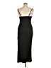 Unbranded Solid Black Casual Dress Size 0X - photo 2