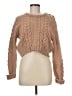 Topshop 100% Wool Tan Wool Pullover Sweater Size 8 - photo 1