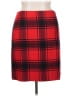 Talbots Plaid Red Wool Skirt Size 14 - photo 1