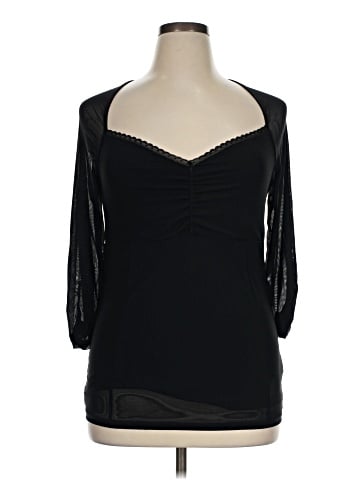 Torrid 3/4 Sleeve T-Shirt (view 1)