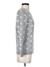 Talbots 100% Cashmere Polka Dots Gray Cashmere Pullover Sweater Size S (estimated) - photo 4