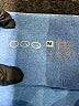 OQQ Solid Blue Athletic Shorts Size M - photo 3