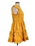 Lulus 100% Polyester Yellow Casual Dress Size L - photo 4