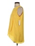 Zac & Rachel 100% Polyester Yellow Sleeveless Blouse Size S - photo 5