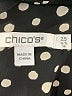 Chico's 100% Polyester Polka Dots Black Blazer Size Lg (2.5) - photo 6