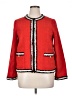 Talbots 100% Polyester Tweed Red Blazer Size 14 - photo 1