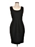 Express Design Studio Solid Black Cocktail Dress Size 12 - photo 1
