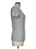 RACHEL Rachel Roy Gray Short Sleeve Top Size L - photo 4