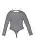 Lovers + Friends Gray Bodysuit Size XS - photo 2