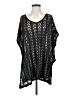 Assorted Brands 100% Polyester Black Poncho Size S - photo 1