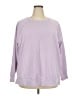 colsie Purple Sweatshirt Size 2X - photo 1