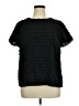 Talbots Black Short Sleeve Blouse Size 14 - photo 1