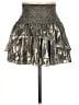 Ramy Brook Metallic Silver Silk Skirt Size M - photo 1