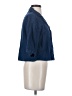 MNG Blue 3/4 Sleeve Button-Down Shirt Size 4 - photo 4