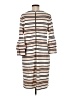 Sara Campbell Stripes Tan Casual Dress Size M - photo 2