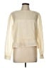 Ann Taylor LOFT 100% Polyester Ivory Long Sleeve Blouse Size L - photo 1