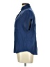 Twine & String Blue Short Sleeve Blouse Size M - photo 5