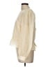 Ann Taylor LOFT 100% Polyester Ivory Long Sleeve Blouse Size L - photo 5