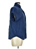 Twine & String Blue Short Sleeve Blouse Size M - photo 4