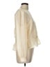 Ann Taylor LOFT 100% Polyester Ivory Long Sleeve Blouse Size L - photo 4