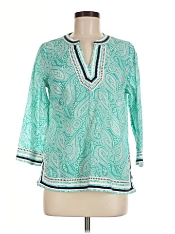 Talbots 3/4 Sleeve Blouse (view 1)