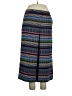 Ann Taylor LOFT 100% Rayon Stripes Blue Casual Pants Size 12 - photo 1