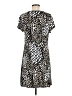 Calvin Klein Animal Print Silver Casual Dress Size M - photo 2