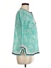 Talbots 100% Cotton Teal 3/4 Sleeve Blouse Size M (petite) - photo 4