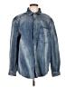 Hudson Jeans 100% Cotton Blue Denim Jacket Size L - photo 1