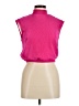 Ro & De 100% Polyester Pink Short Sleeve Turtleneck Size M - photo 1