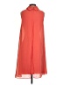 Eliza J 100% Polyester Solid Orange Cocktail Dress Size 4 - photo 2