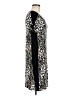 Calvin Klein Animal Print Silver Casual Dress Size M - photo 4