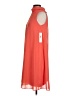 Eliza J 100% Polyester Solid Orange Cocktail Dress Size 4 - photo 5