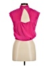 Ro & De 100% Polyester Pink Short Sleeve Turtleneck Size M - photo 2