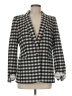 J.Crew Factory Store Checkered-gingham Ivory Wool Blazer Size 8 - photo 1