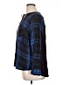 Jessica Simpson Plaid Blue 3/4 Sleeve Blouse Size 1X - photo 5